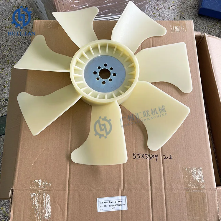 7 Blades 8-94483897-1 for Excavator Cooling Fan - ZX220 ZX240 6BG1T