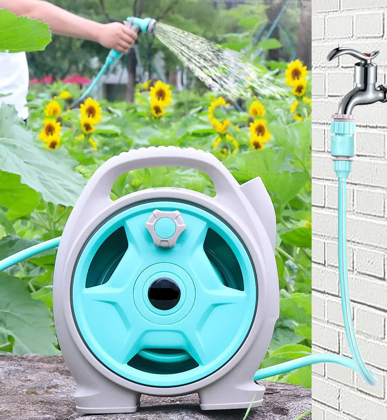 Auto Garden Retractable Water Hose Reel Garden Tools Buy Mini Garden