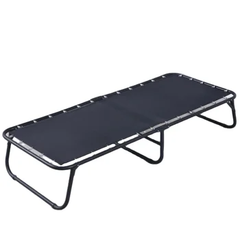 Hot Selling Twin Size Metal Folding Bed Modern Bedroom Furniture Extendable Hotel School Living Room Apartment Farmhouse