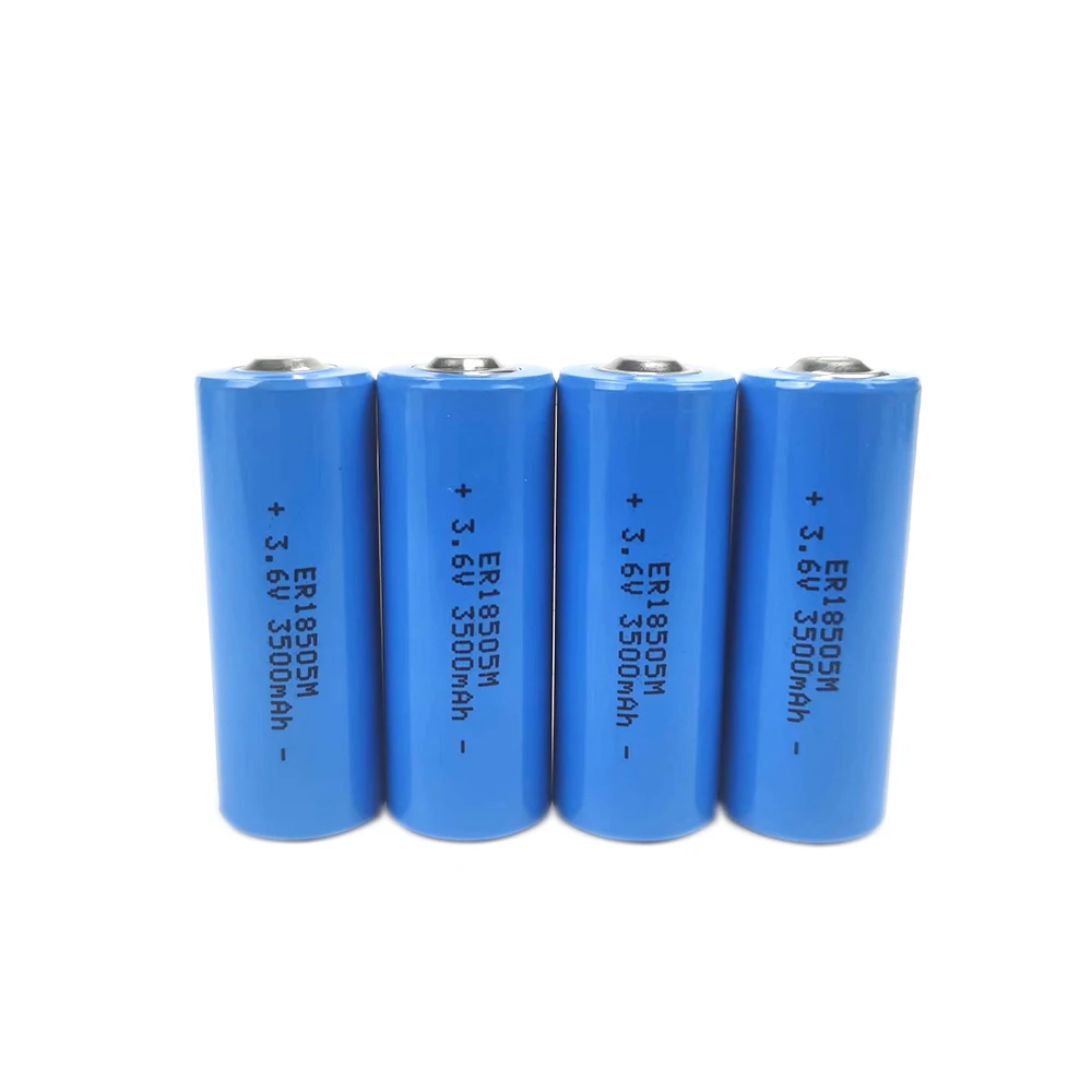 3.6v Er18505 4000mah Li-socl2 Battery Er 18505/ Er18505m High Power Li ...