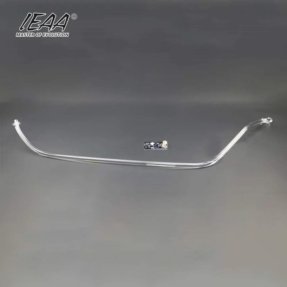 Car DRL Light Guide Tube Daytime Running Light Strip Bar Guide Plate Headlight Daytime Running Light for BYD Qin PRO 2018-2021
