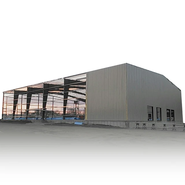 Hot Sell Fast Assemble Design DWG Prefabricated Light Steel Structure Warehouse Workshop Steel Building
