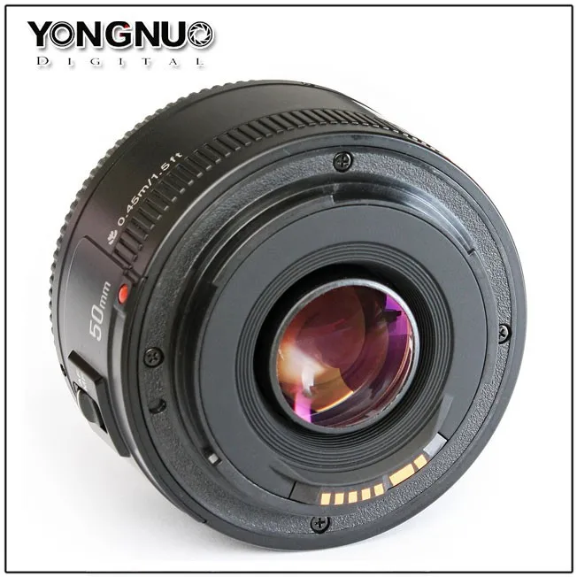 Yongnuo Yn50mm F1 8 Af Mf Lens Yn 50mm Auto Focus Lens For Ni Kon Dslr