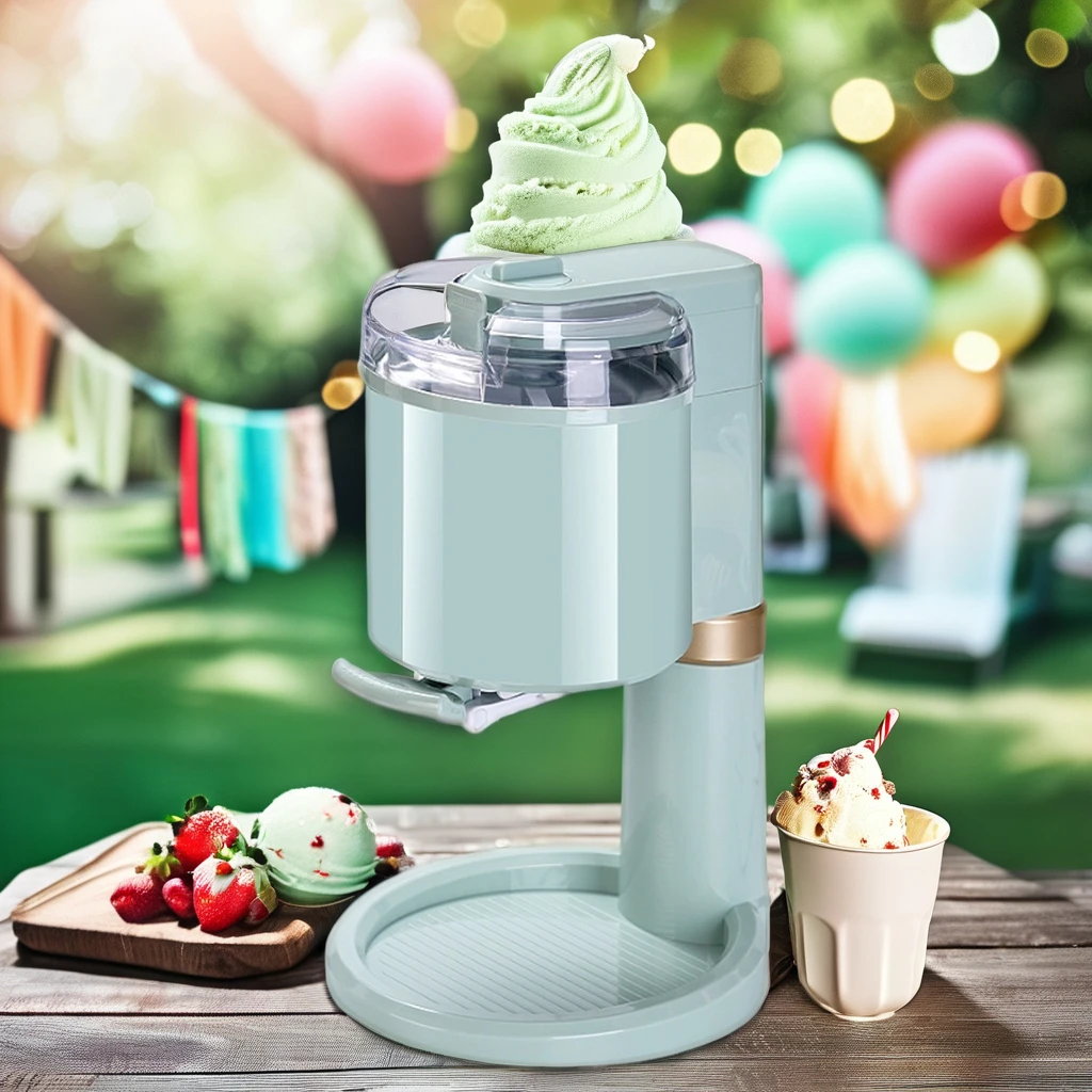 Fully Automatic Soft Serve Ice Cream Machine For Home Use