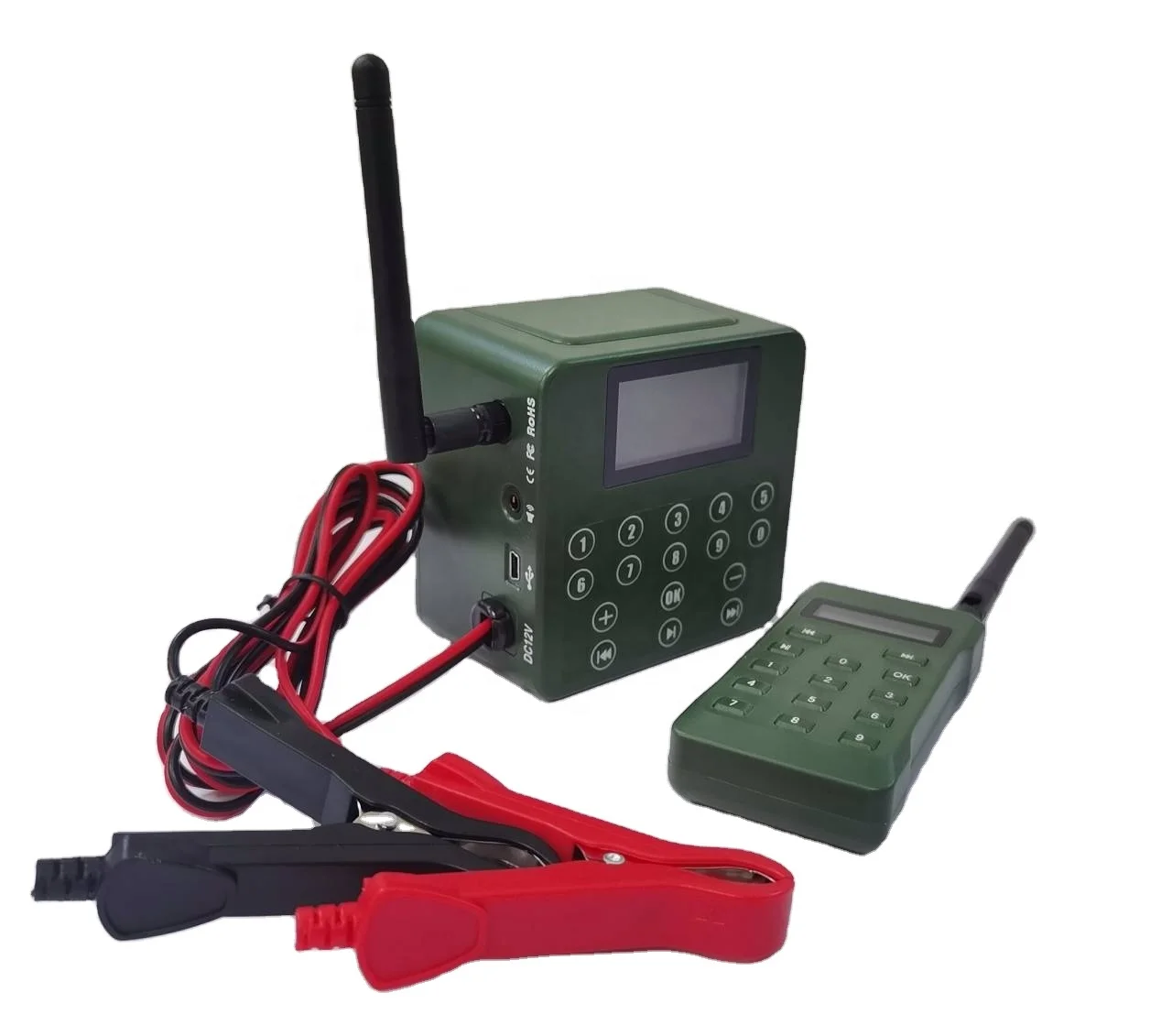 2024 New Version Digital 100Watts Bird Caller MP3 Player with Remote Control BK1528RT Hunting Equipment Bird Sounds Device