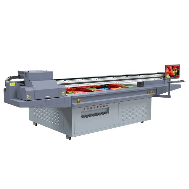 Competitive Price Large Format Uv Printing Machine Gen6 Printhead Uv Flatbed Printer