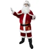8301 [Gorro navideño, chal, abrigo, cinturón, guantes, pantalones y cubrezapatos]