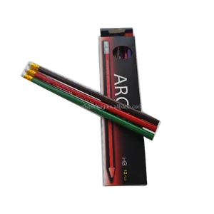 High Quality Different Color  Popular Different Color Custom Pencil Nature  Wood Pencil  for Kids