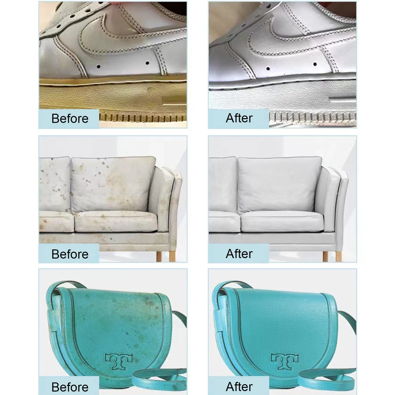 White Shoe Cleaning Cream Multifunctional Shoe Cleaner Household Sports Shoes Canvas Cleaner Cleaning Tools With Wipe Sponge