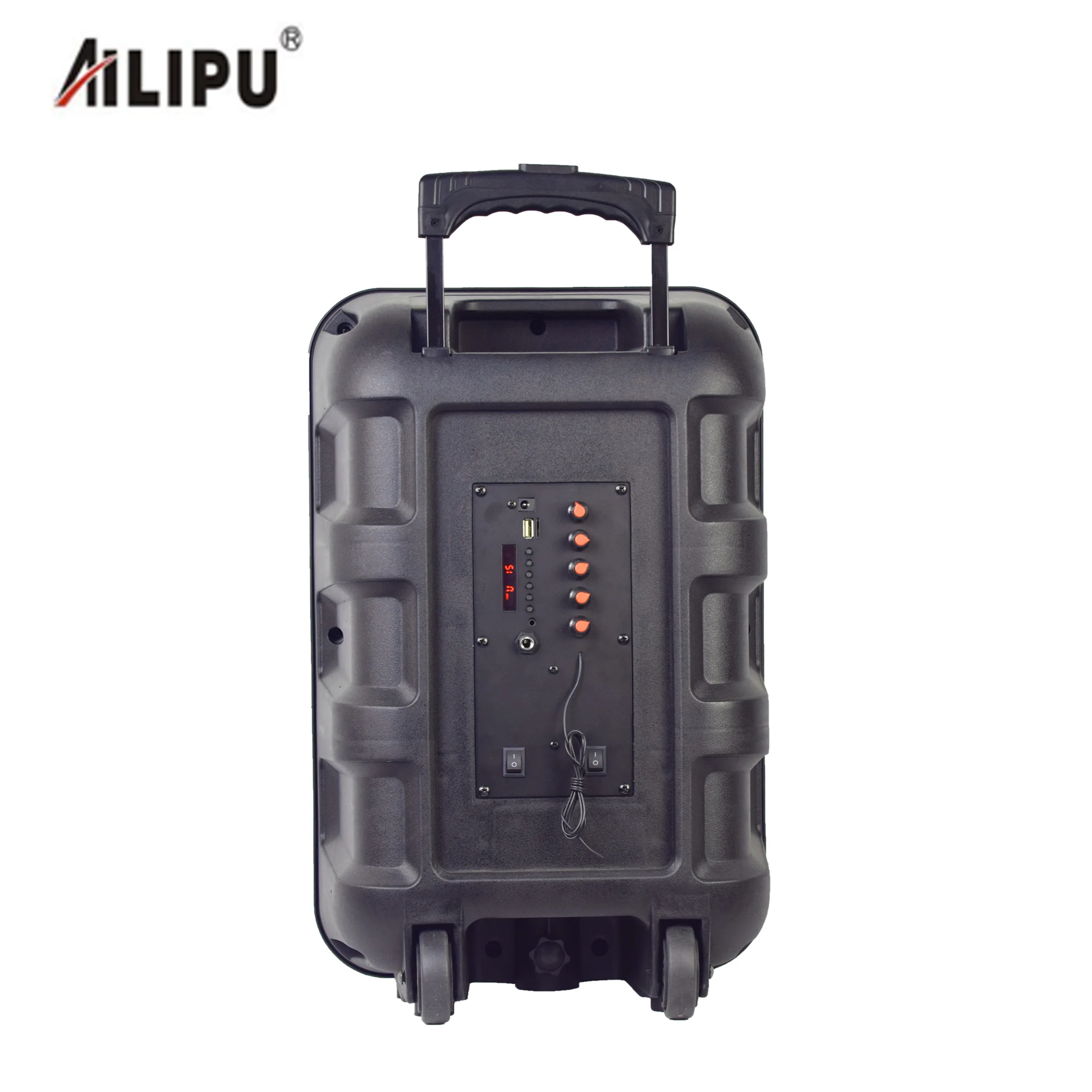 2021 New MBA Private Model 250w Pro Audio Amplified Powerful Cheap Prices 12 Inch Trolley Speaker Box Dj Party Karaoke Player
