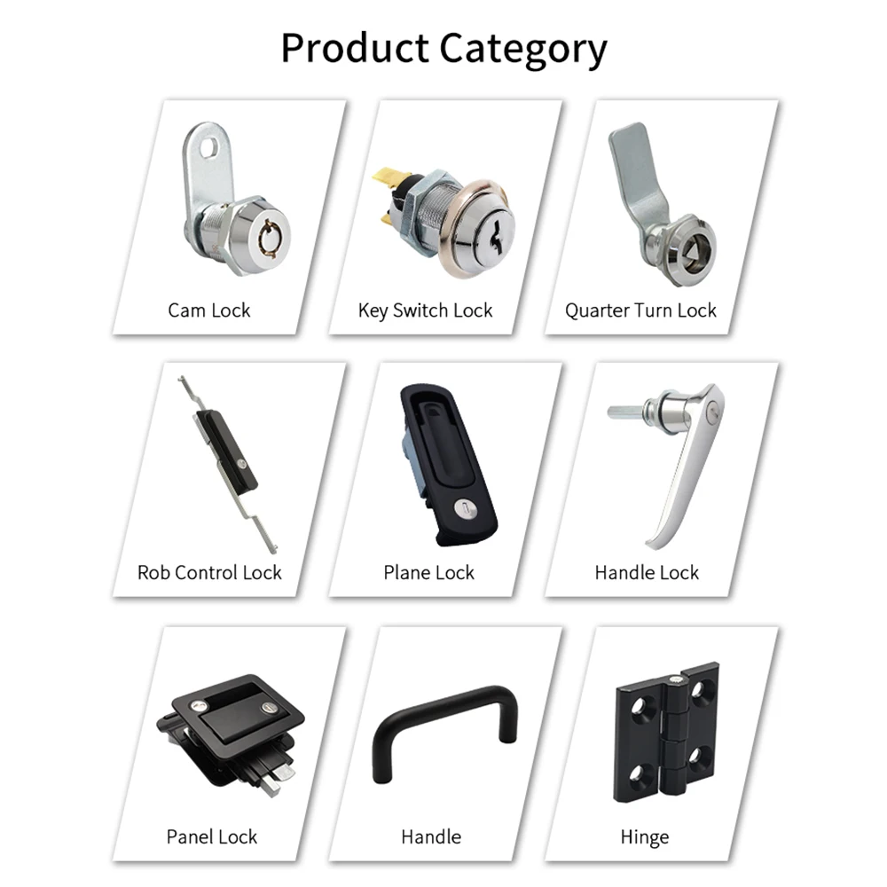 OEM ODM Available 2/3/4/5 Positions Metal Key Rfid Cabinet Box Lock Tubular High Security ATM Machine Cam Lock Cylinder
