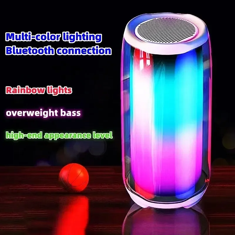 New PULSE5 Generation Speaker Full Screen Color Lights High Sound Quality Bass Mini Explosion PULSE5 Speaker