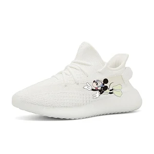 POD 2026 Hot Selling 5A Top Designer Casual Sports Shoes Fashion Trend Bone Shoes Canvas Fabric Couple Shoes OEM ODM