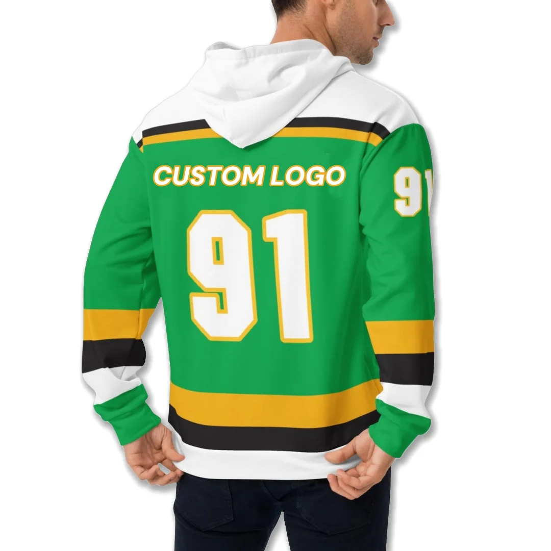 Sudadera hecha a medida con estampado completo, sudadera unisex en