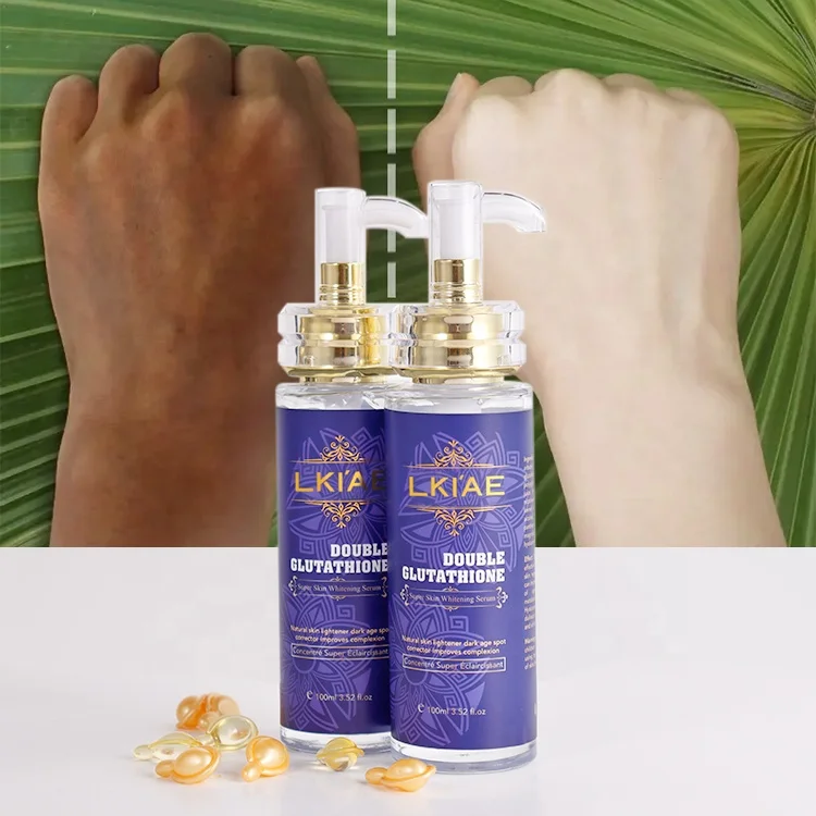 ailke double glutathione injection AILKE Double Glutathione Whitening Skin Care Kit, Lightening, Even Skin  Tone, Reduce Melanin, Skin Radiant, Moisturizing, Smooth main image 1