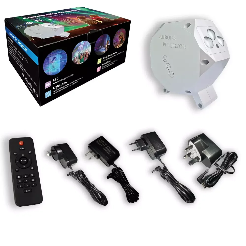 Новинка музыкальное освещение с дистанционным управлением колонка для вечеринки светодиодный проектор небула Звездный новинка ночного освещения