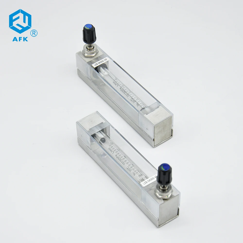 Gas Flow Meter Glass Small Laboratory Rotameter Rotameter High Temp Glass Rotameter 4 Lpm