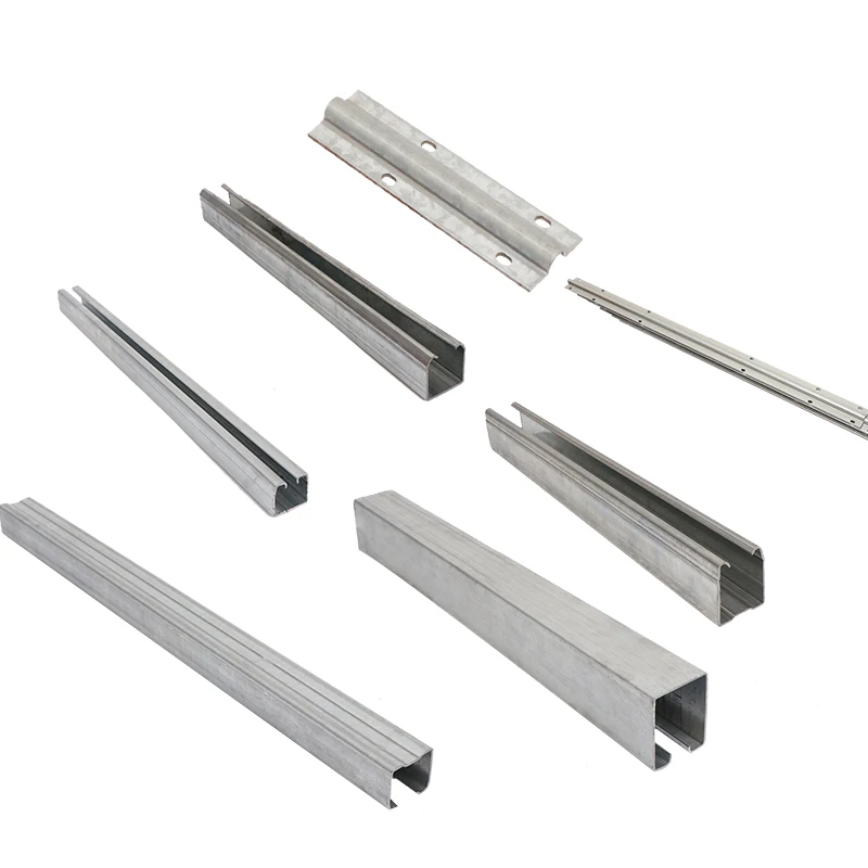 Sliding Gate Track/Rails for Wrought Iron Gate with U Shaped Galvanized Sliding Gate Track