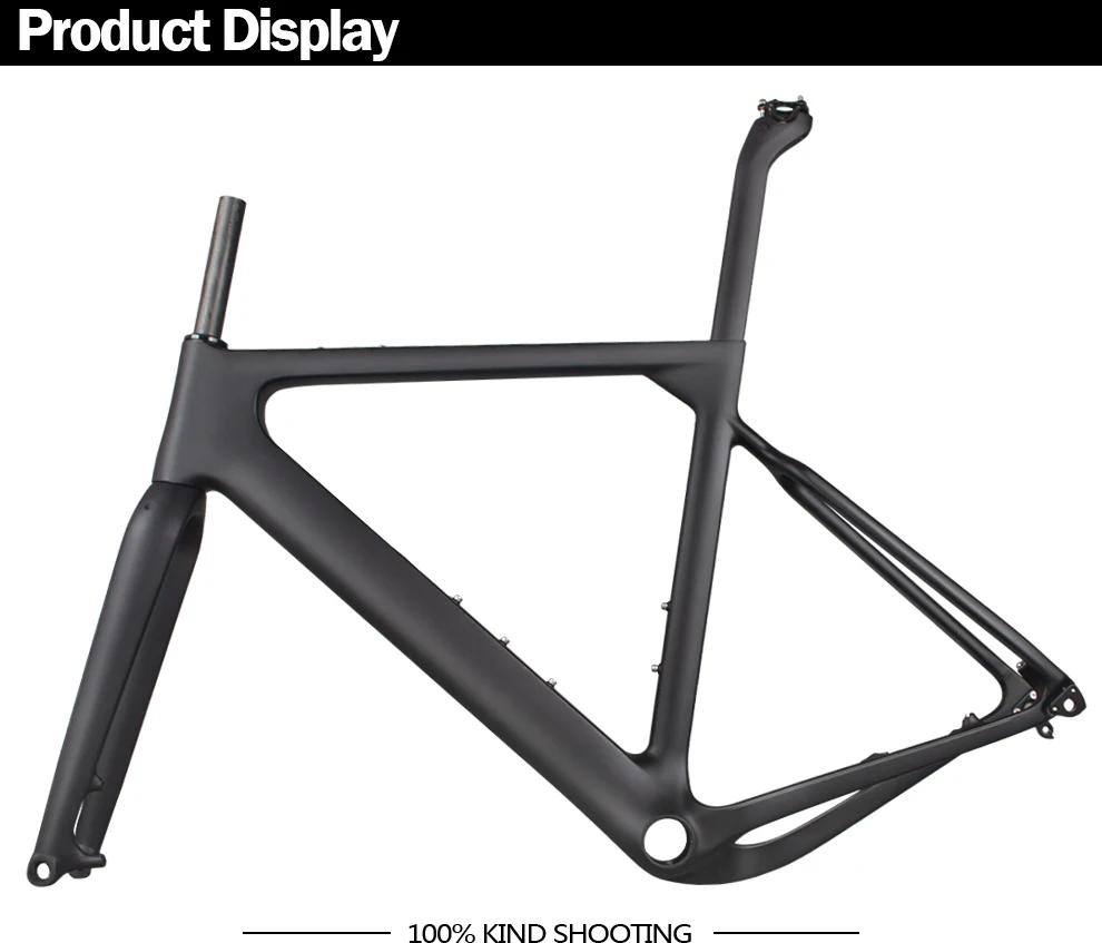 New Carbon Gravel Bike Frameset Thru Axle 142mm Available Gravel 700c
