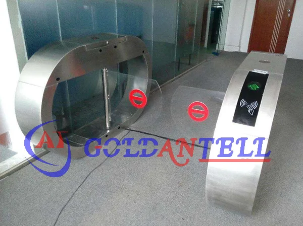Access Control System Disabled Pedestrian Turnstile Gate