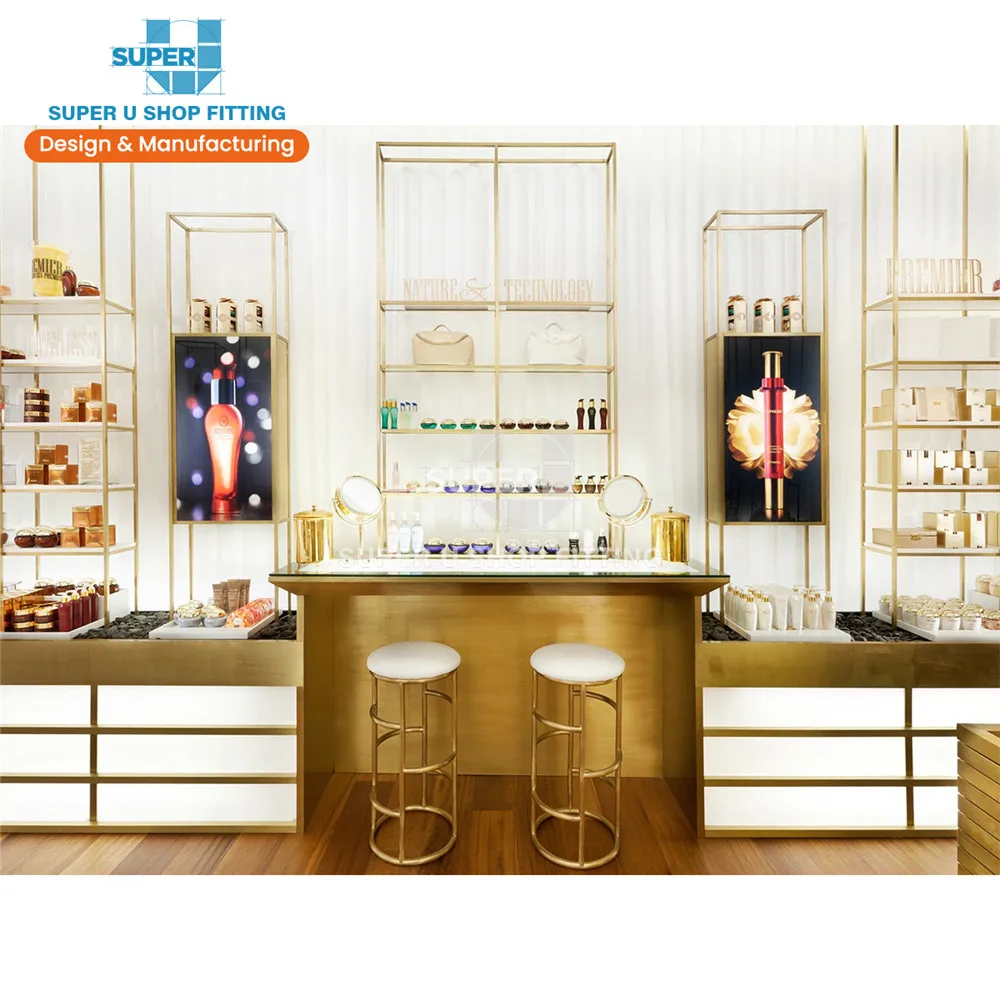 Custom Perfume Shop Interior Design Fragrance Display Fixtures One Stop  Retail Decor Perfume Store Showroom Design Ideas
