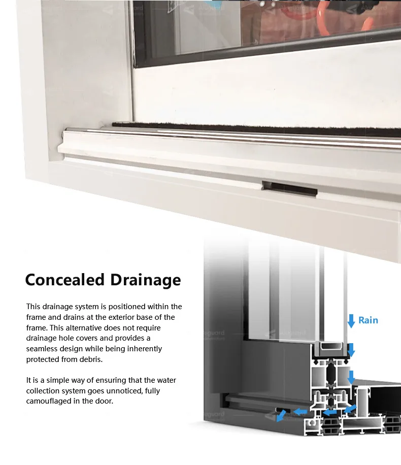 Minimalist House Automatic Sliding Door System / Double Wheels Thermal