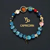 Capricorn-blue black spotted stone