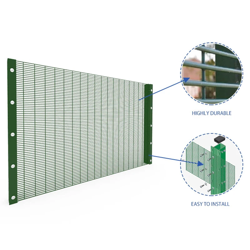 latest company news about High strong clear vu fencing anti climb security fencing to South Africa Market  0