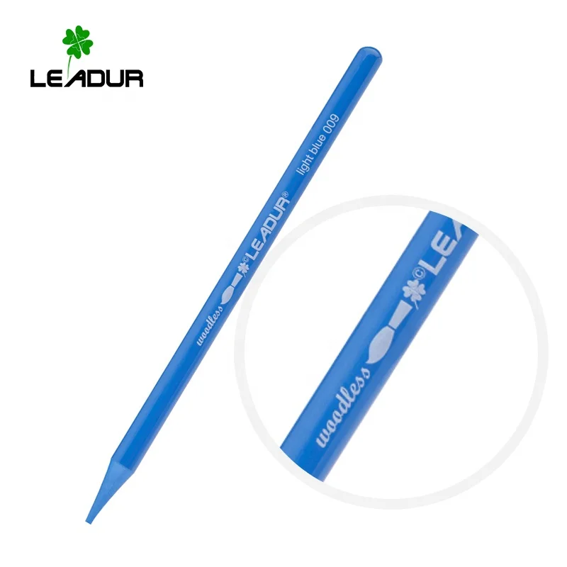 Оптовая продажа 12 24 36 цветов акварельный карандаш без дерева водорастворимый цветной