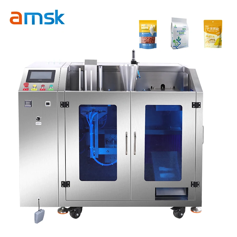 Stand-Up Bag Packaging Machine for Pulp Tomato Puree Dough Batter Honey Salad Filling Wrapping Machines Category CE Certified
