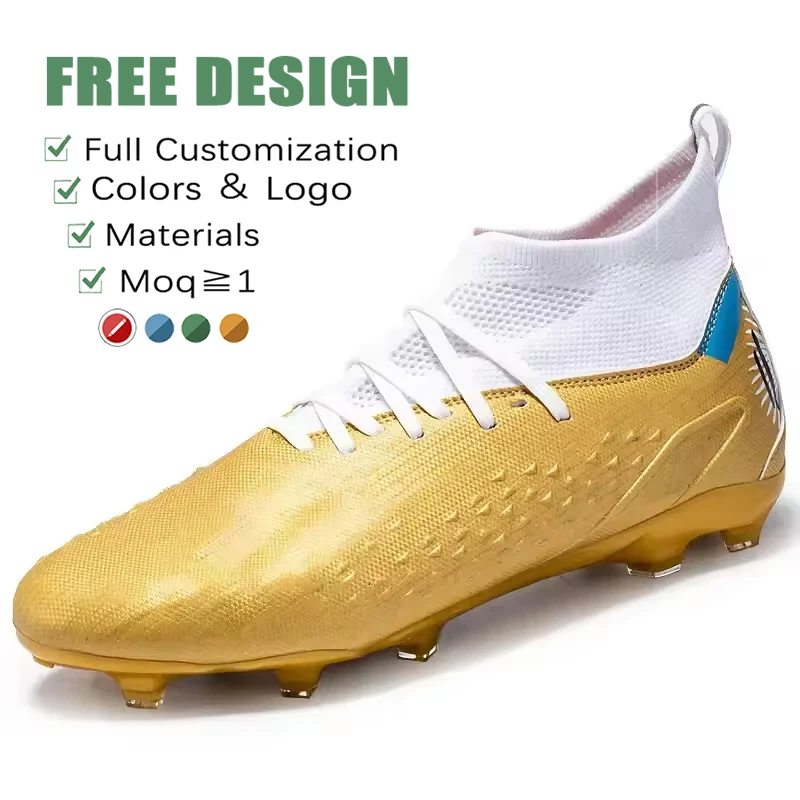 Original Custom Famous Brand Futsal Cleats Indoor Outdoor FG TF Football  Boots Stars Wholesale Waterproof Messi Soccer Shoes