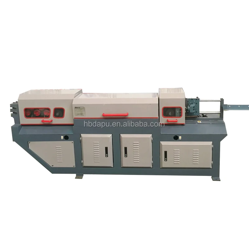 
 Высокоскоростная машина для выпрямления и резки стальных стержней  