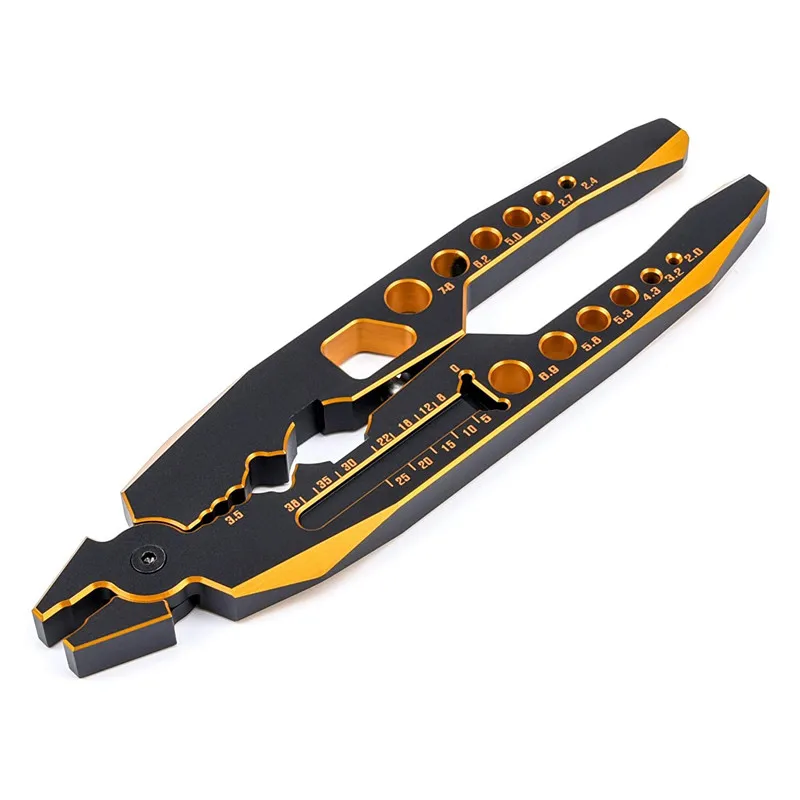 Aluminum alloy shock absorber pliers rod ball clamp multi-function RC tool for RC model 1/8 1/10 RC Car Crawler