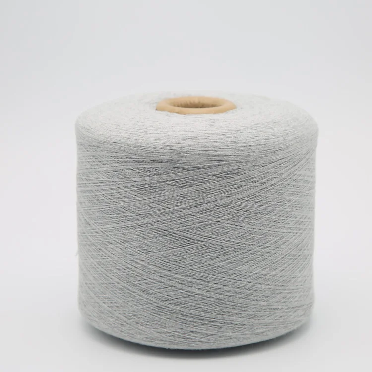 Ne6s/1 Open End Recycled Cotton Polyester Blended Yarn for Knitting Gloves