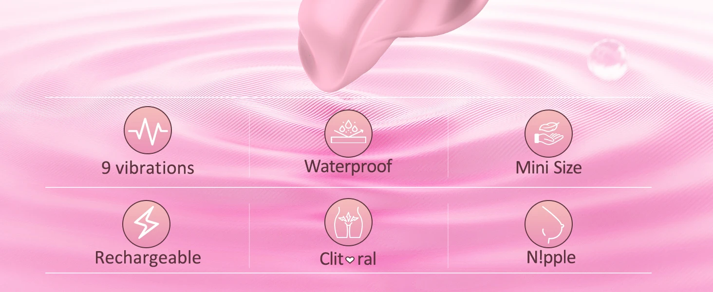 Xgen OVO Ner 9 Function Rechargeable Clitoral Vibrator