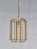 One chandelier