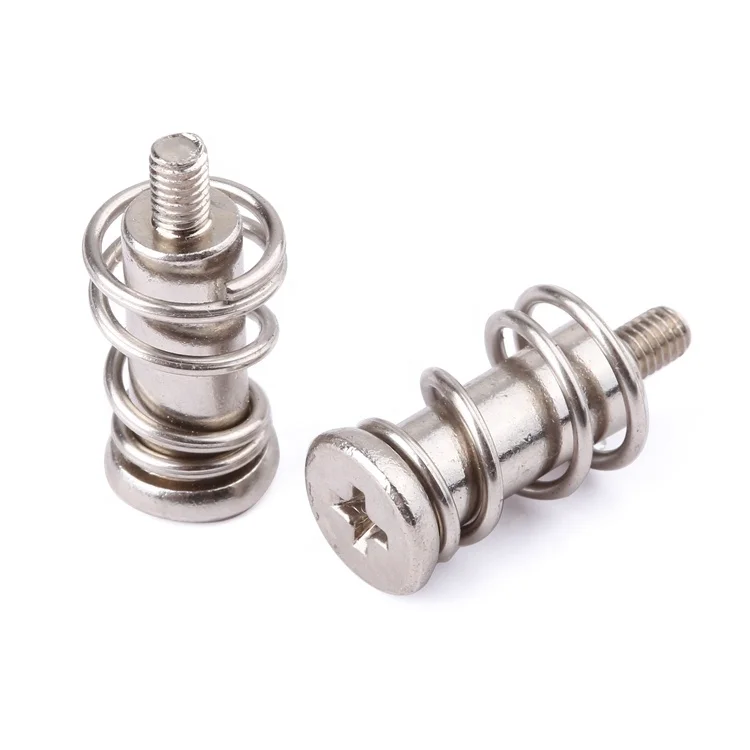 Customization fasteners phillips sleeve spring screw machine screw for chassis cooling rack