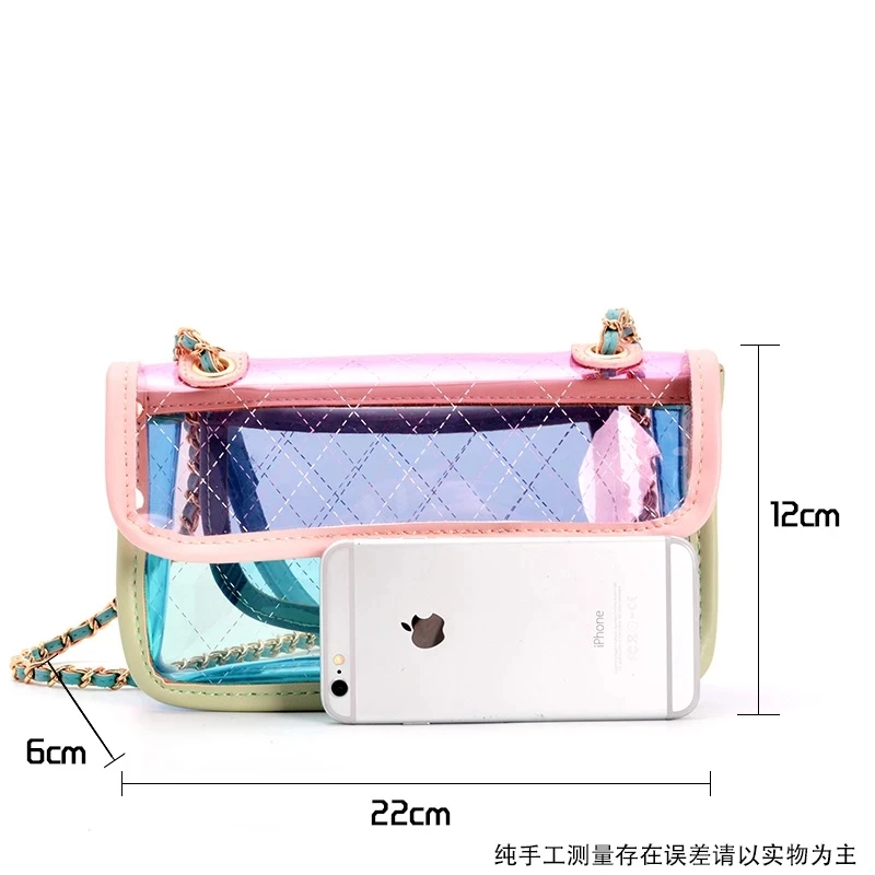 Transparent Jelly Sling Bag