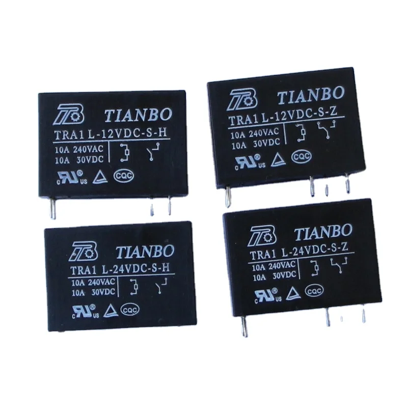 Relais De Puissance TIANBO TRA3L-24VDC-S-2Z - 24VDC, 8 Broches, 5A 240VAC | Neuf, Pour Applications Industrielles