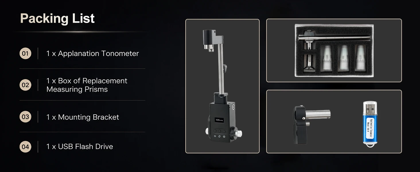 Low Price Ophthalmology Instrument SK‑R Goldmann Applanation Tonometer Tonometry Equipment For Slit Lamp