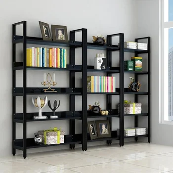 bookcase wood book shelves vintage wood and metal bookshelf -