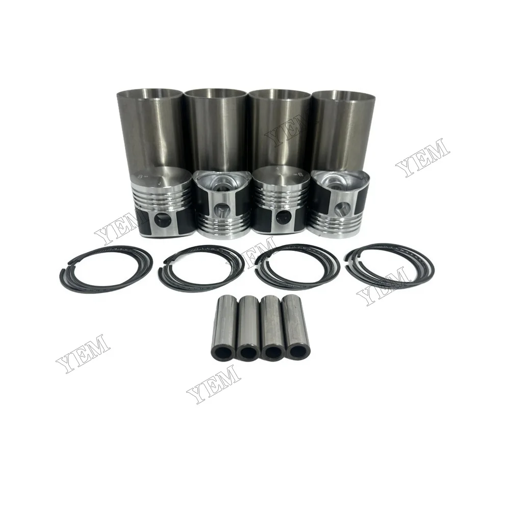 Cylinder Liner Kit Suitable for Mitsubishi K4C Universal Engine Parts 2