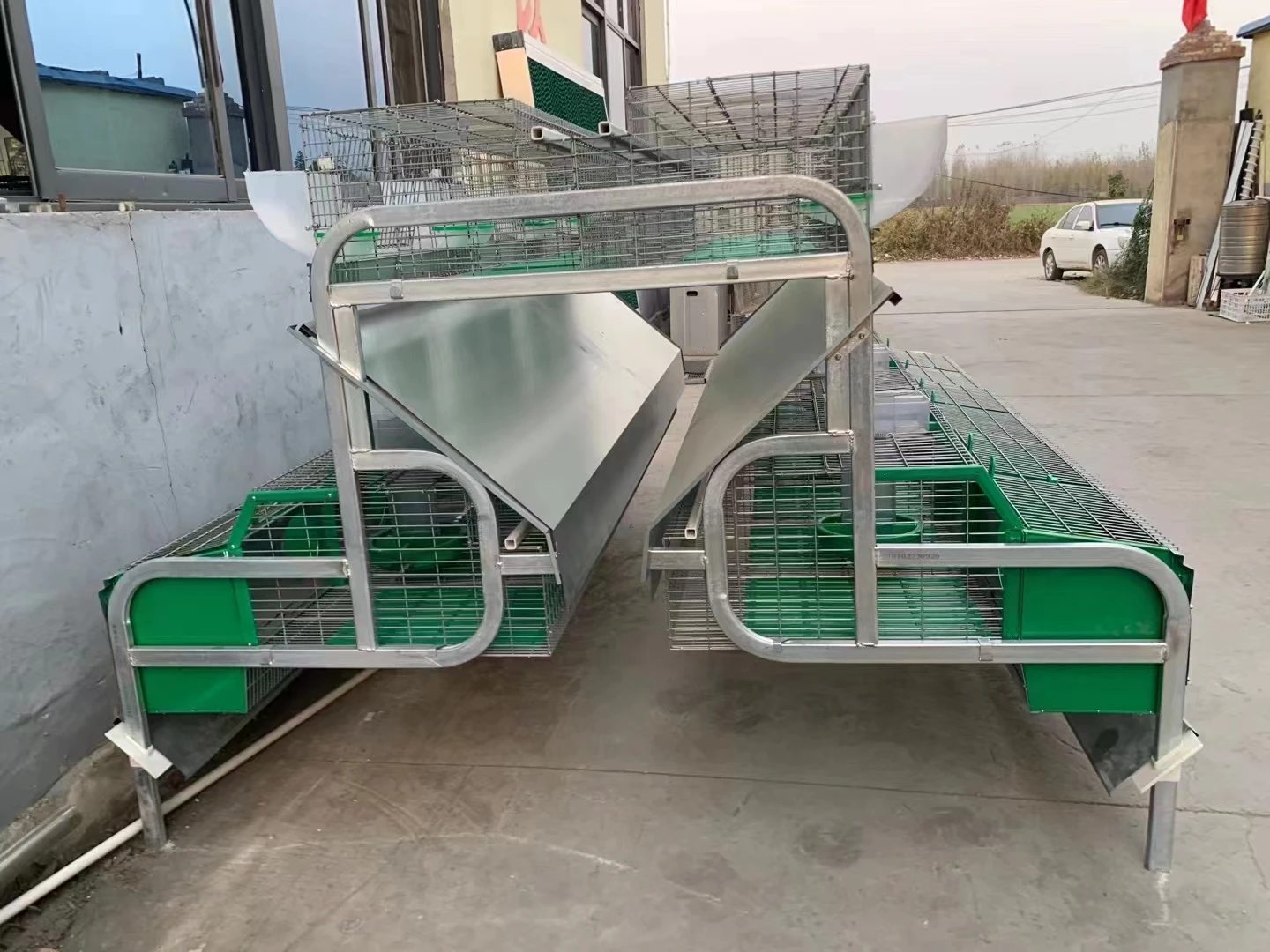 Galvanized Rabbit Farming Meat  Rabbit Cages for Uganda Farms