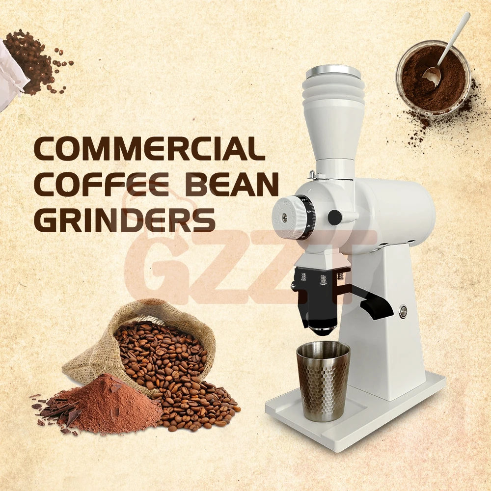 Commercial Coffee Grinder Electric Coffee Mill 90mm Flat or Ghost