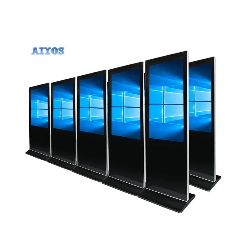 Advertisement LCD Display Board Commercial Display Mobile Portable Digital Signage Advertising Touch Screen Display