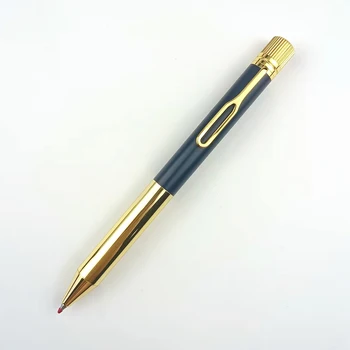 New Product Metal Ballpoint Pen Has Blue and Black Ink Color Usage for Promotion and Giftol