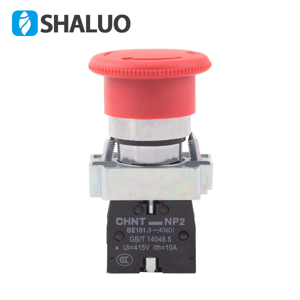 ZB2BS54C Emergency Stop Rotation Reset Normally Open Normally Closed Generator Accessories Emergency Stop Button Switch