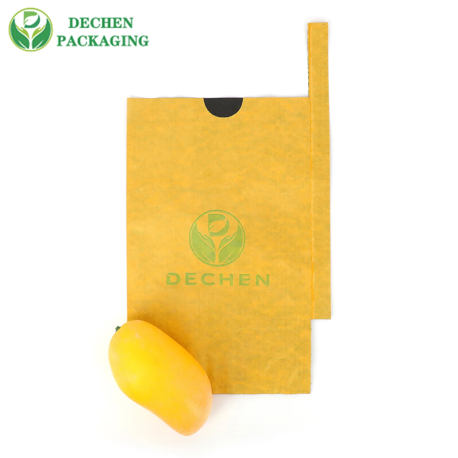 Sac de protection de mangue en papier kraft à une seule couche de raisin de table blanc orange
