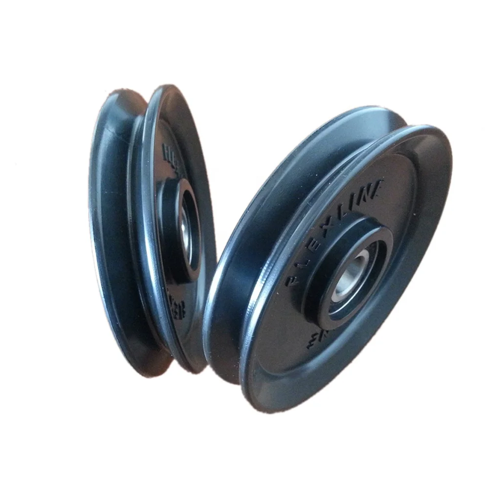 Injection Moulding Overmolding Factory Nylon Plastic Pulley Wheels, image size:1000x1000