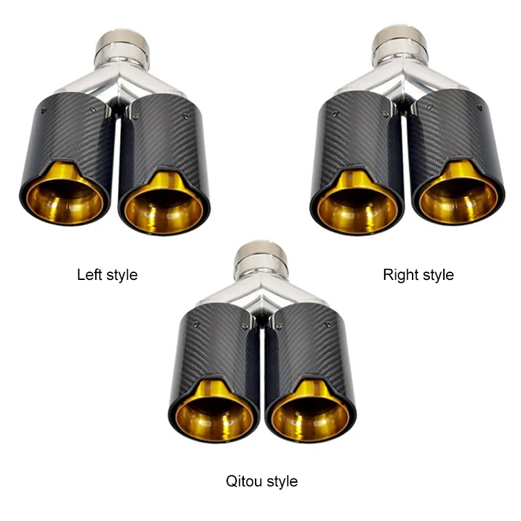 金属製二重管マフラー部品 マフラーパーツ専門店 Coco Factory ⁄ ステンレス丸テール二重管仕様